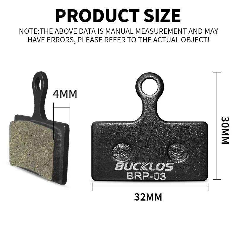 BUCKLOS Resin Disc Brake Pad For SHIMANO G01S Wear-resistant Hydraulic Brake Pads MTB Brake Pads for G03C G05S Cycling Parts 3