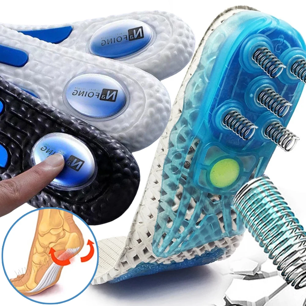 

EVA Insoles for Shoes Sole Shock Absorption Deodorant Breathable Cushion Running Insoles for Feet Man Women Orthopedic Insoles