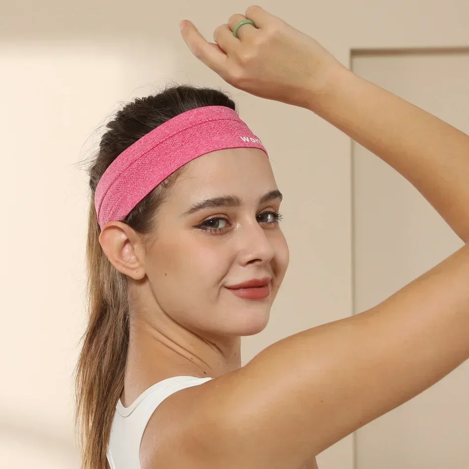 Sports Headbands Sweatband Sports Gym Athletic Anti-Slip Breathable Basketball Fitness Yoga Volleyball Hair Band