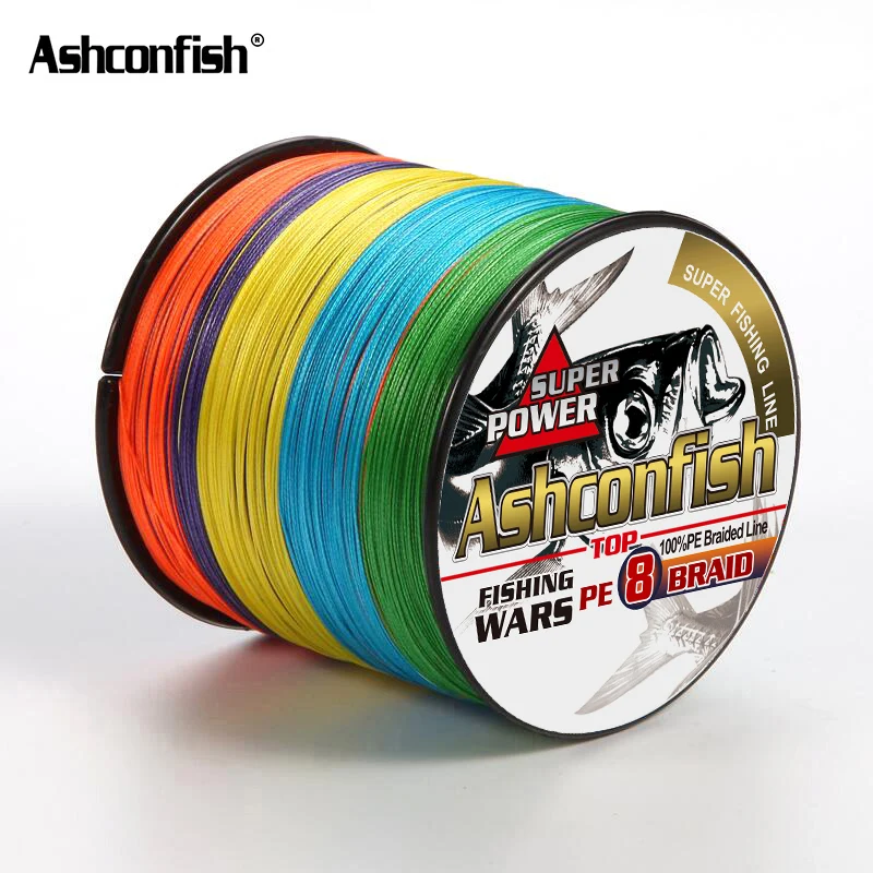 8x Multicolor Japan Pe Braided Lines Fishing 500m Wholesale Fishing