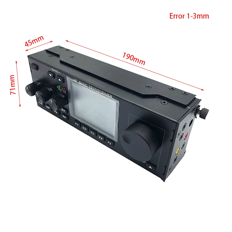 Recent 10-15W RS-918 SSB HF SDR HAM Transceiver Transmit Power TX 0.5-30MHz V0.6 MCHF