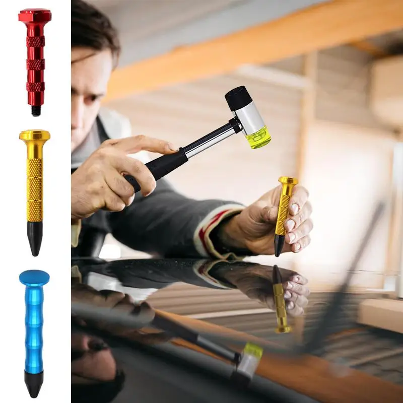 

Professional Car Body Sheet Metal Dent Repair Kit Workshop Hammer Fix Tools Slide Hammer For Paintless Remover Set Accessories