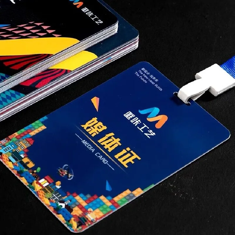 Custom PVC Plastic Frost Business Card Print Waterproof Name Visiting Card Printing