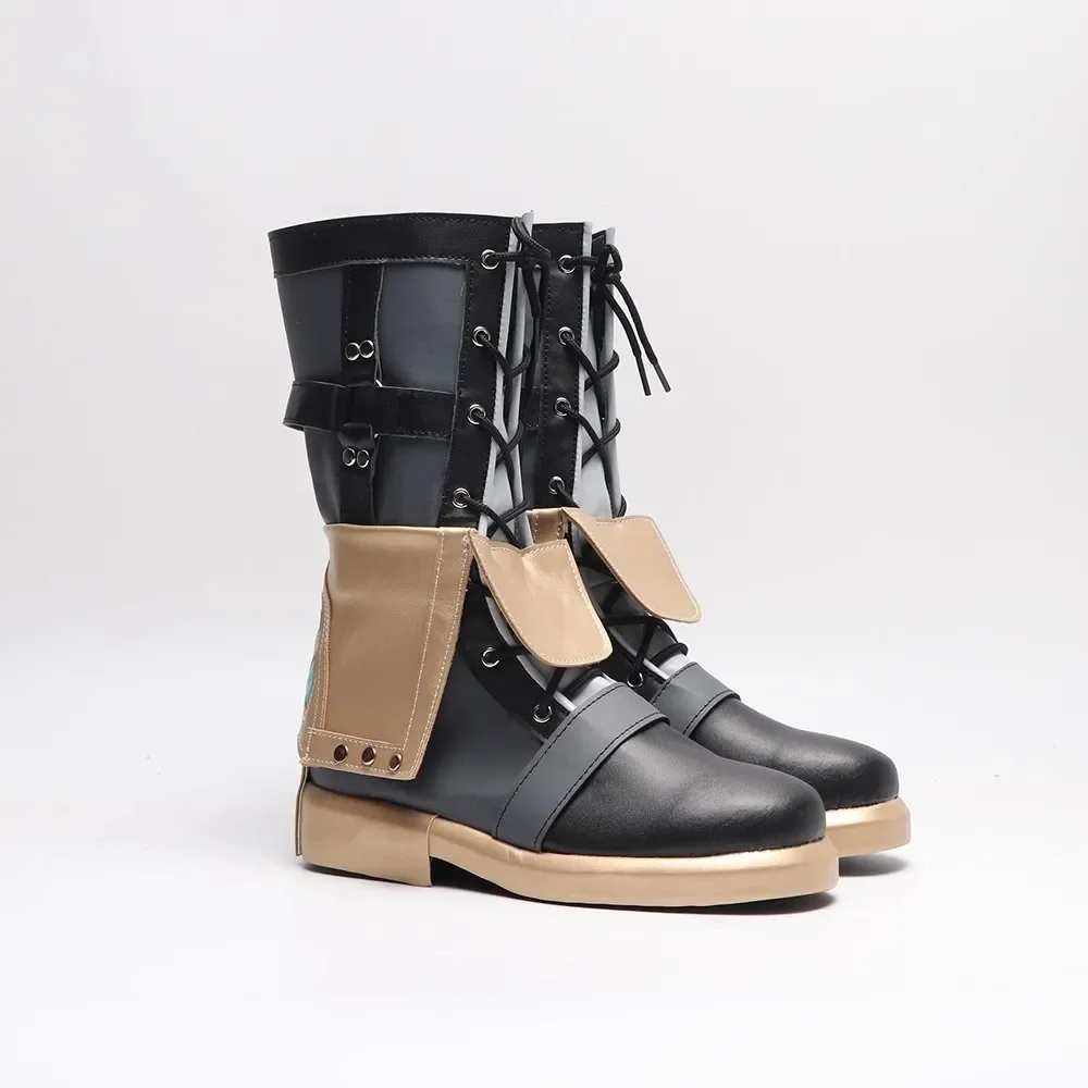 Genshin Impact Freminet Cosplay Shoes/Boots for Adults (Unofficial)