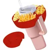 1 Pcs Snack Bowl for Stanley Cup Tumbler Snack Tray 40oz Tumbler with Handle Reusable Snack Plates Container Cup Accessories 3