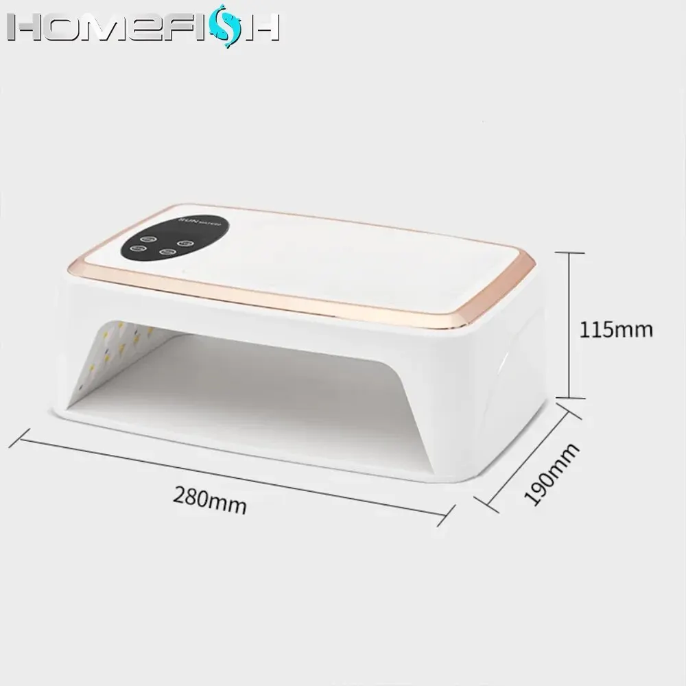380W 전문 네일 건조기 90 Led 네일 건조기 모든 젤 매니큐어 모션 감지 매니큐어 페디큐어 치료를위한 UV 램프