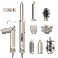 Folding Hair Dryer Negative Ion Home Hot Air Comb Set Wind Salon Hair Styler Tool Professional Hair Dryer EU Plug 2