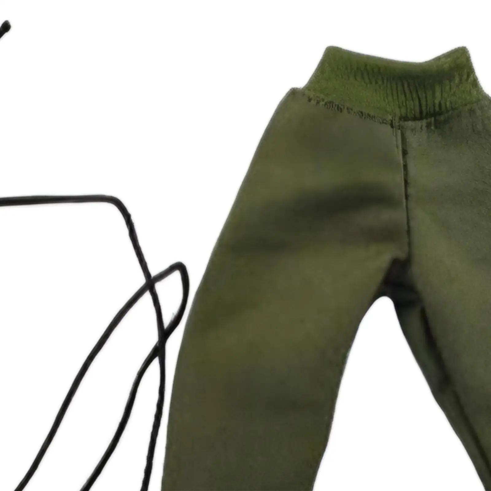 1:18 Scale Men's Lounge Pants Mini Wide Leg Long Pant Athletic Male Figure Pants Costume for 3.75'' Action Figures Accessory
