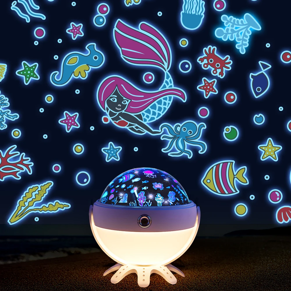 Projecteur LED Galaxy – Veilleuse Ciel étoilé – Télécommande – Enfant – TONGDAYTECH
