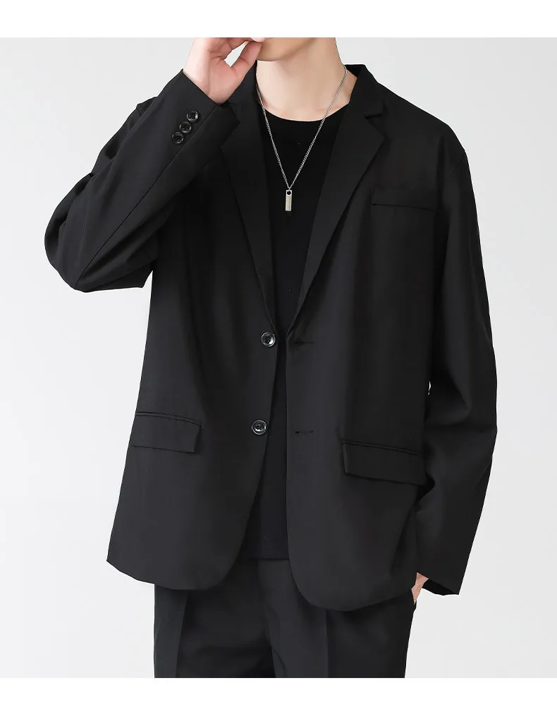 

6380-R-Autumn men's long sleeve suit