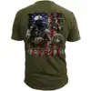 US Marines Corps Veteran Flag T-Shirt New 100% Cotton Short Sleeve Casual O-Neck Summer Mens T-shirt Size S-3XL 3