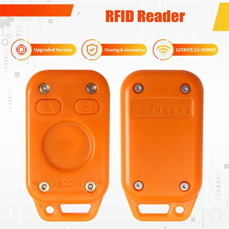 【추천】리스타트 카멜레온 V2.0 RFID 에뮬레이터 125Khz 13.56Mhz 리더 4UID 키체인+3CUID 화이트 카드 카멜레온 울트라 복제기