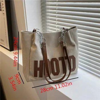 حقيبة تسوق كلاسيكية، حقيبة كتف مفردة للنساء على الموضة، حقيبة حمل نوبوك ذات سعة كبيرة، مثالية للاستخدام اليومي 2