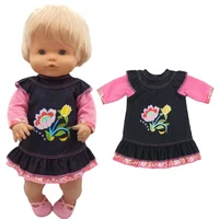 35 Cm Baby Doll Pink Clothes Trousers Fit 38cm Doll Nenuco Ropa Y Su Hermanita Coat Pants 2