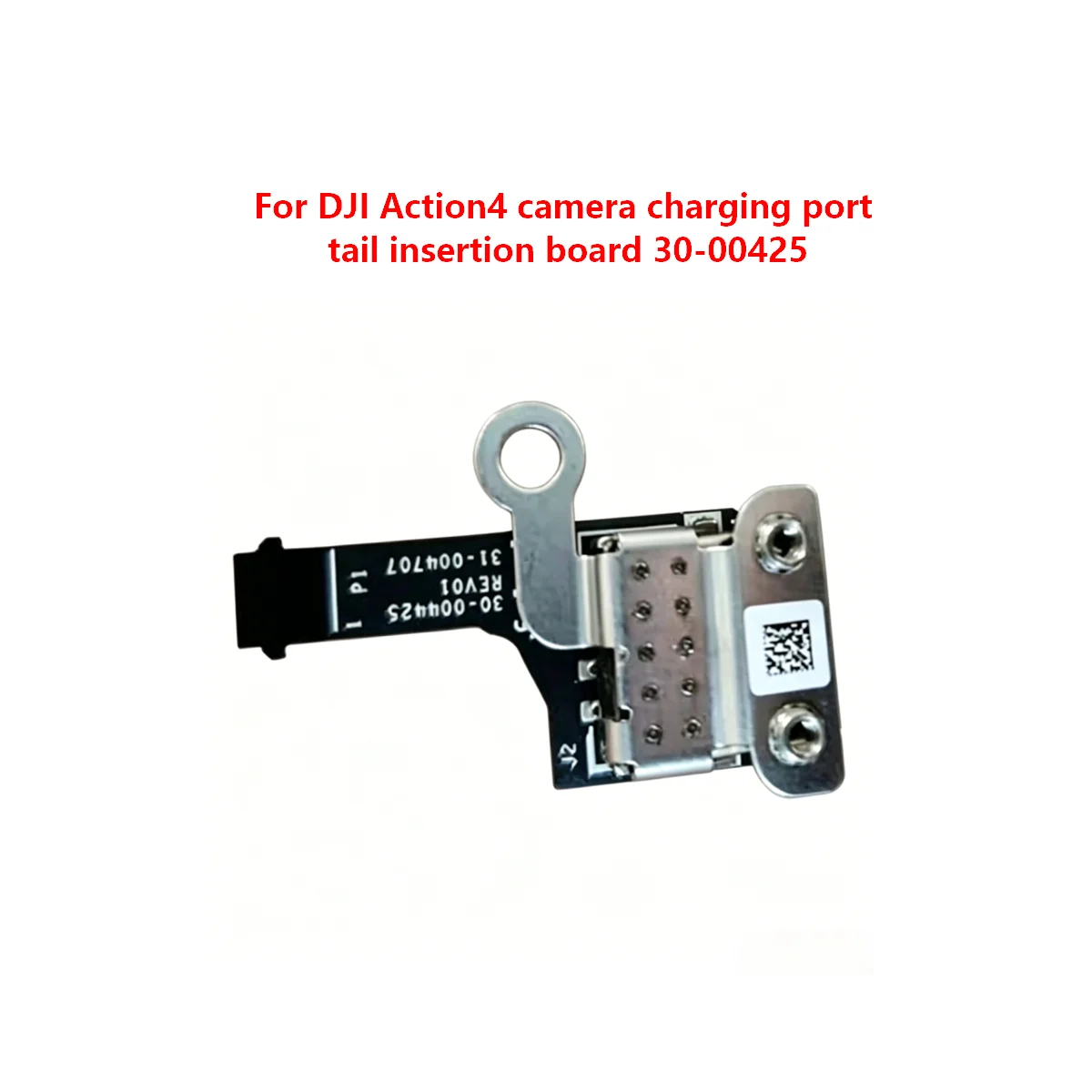 DJI Action4 카메라 충전 포트 테일 삽입 보드 30-00425용 PCB 케이..