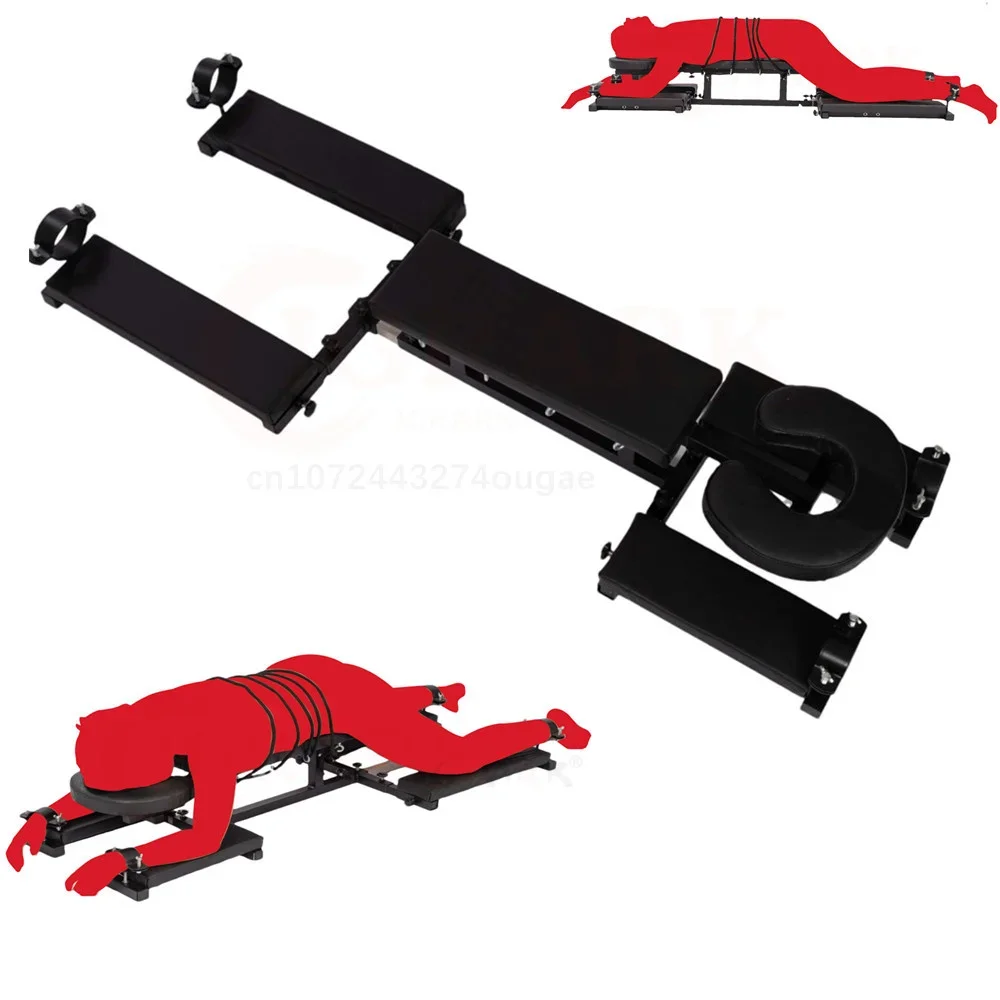 Erotic Spanking Sex Chair Kneeling Rack BDSM Bondage Gear Handcuffs Sex Machine Shackle Furniture Chair Sexshop