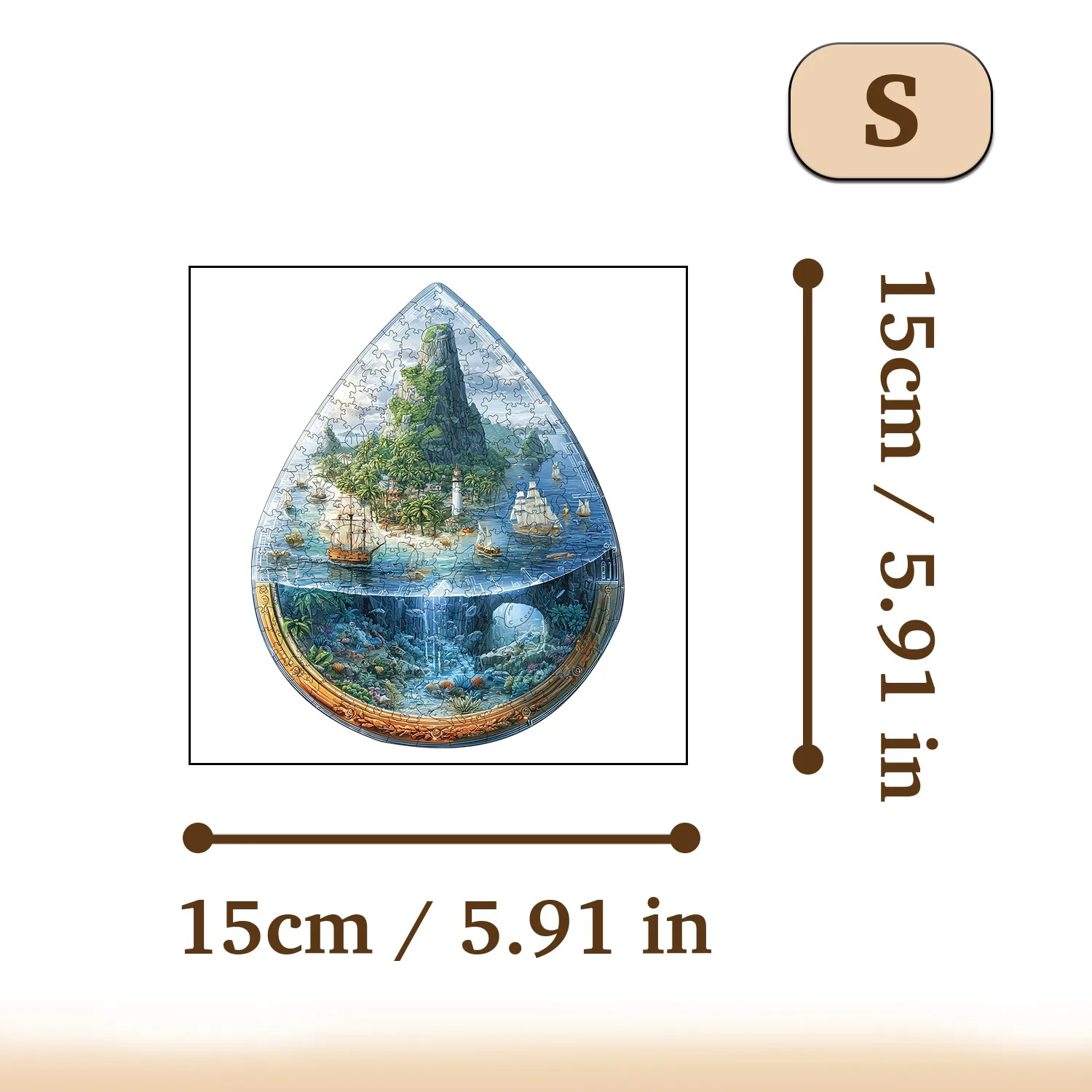 ตัวเลือกสินค้า สวนเรือนกระจก ตัวต่อไม้ ฝึกสมองเด็ก