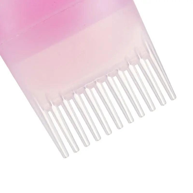 1~5PCS 120ml Hair Dye Refillable Bottle Applicator Comb Multicolor Plastic Dispensing Salon Oil Hair Coloring Hairdressing images - 6
