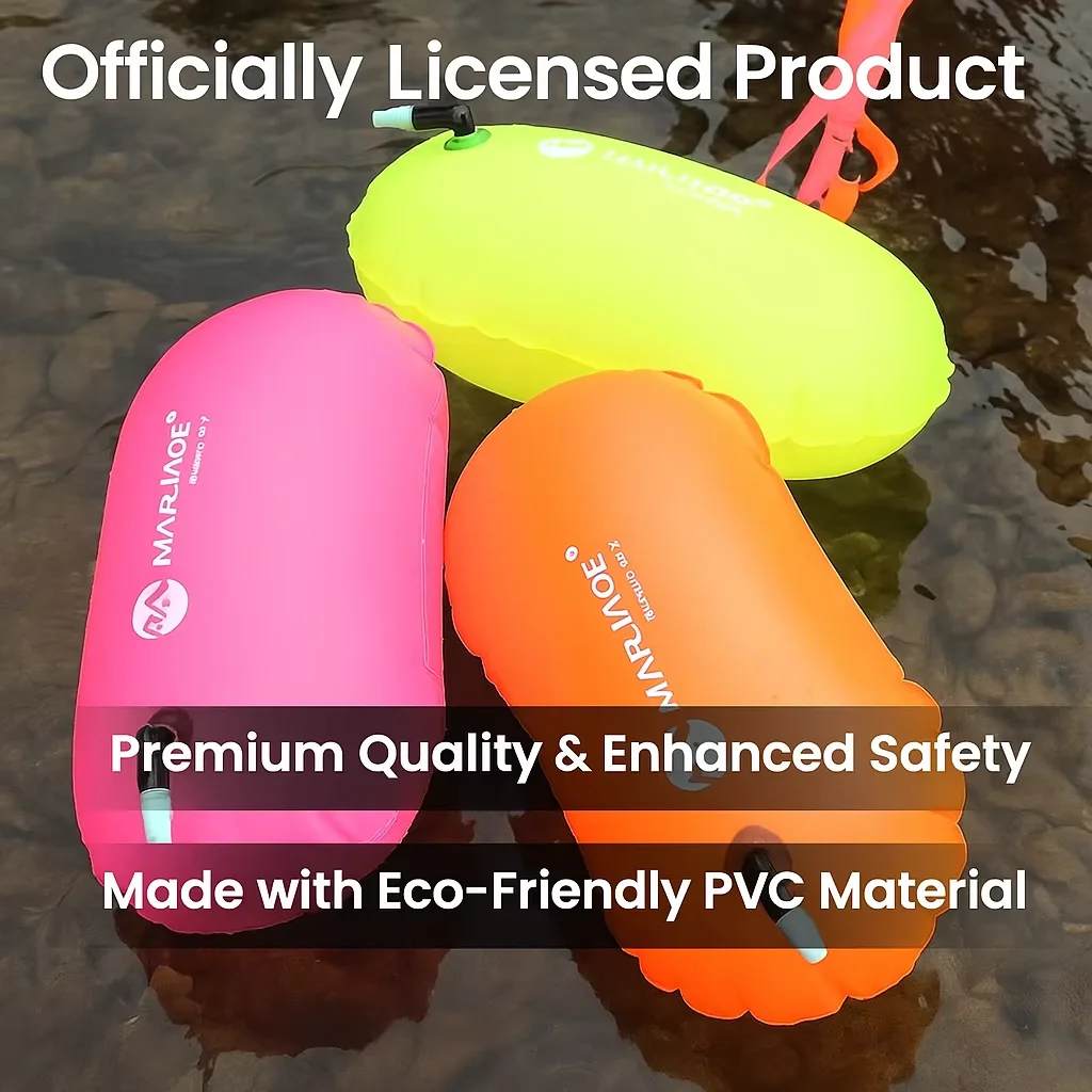 PVC Buoy Safety Tow Float Waterproof Air Bag With Waist Belt