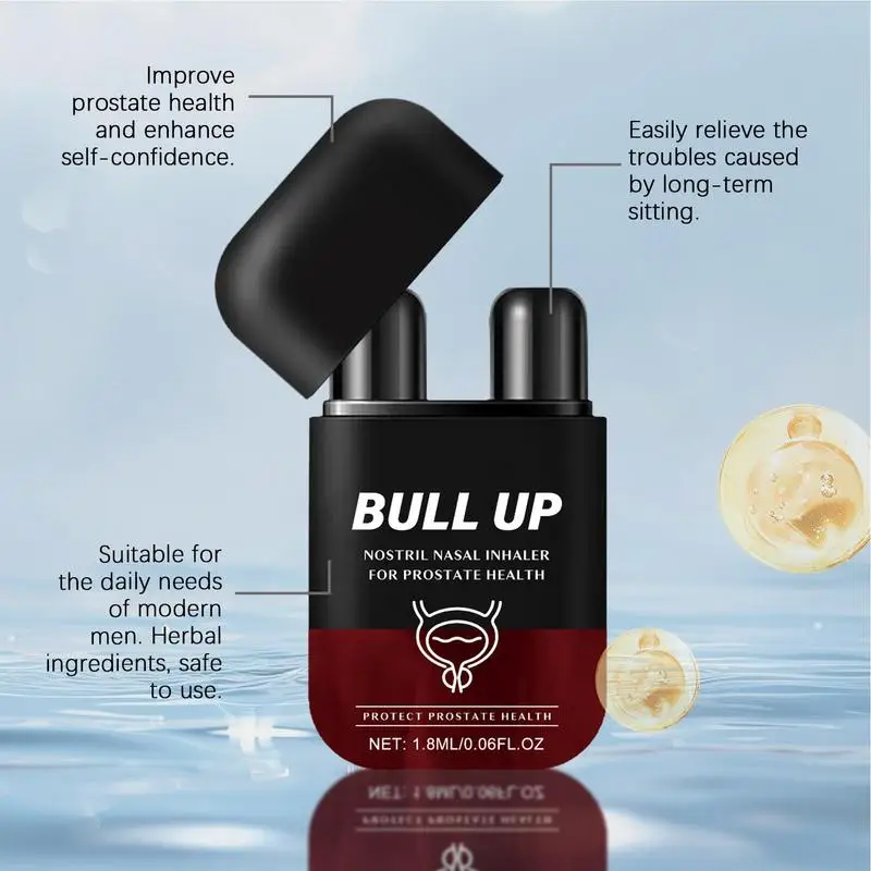 Double Hole Nasal Inhaler Portable Refreshing Scented Nasal Inhaler Effective Upgraded Prostate Enhancement For Man