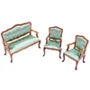 1:12 Miniature Soft Sofa Set For Dolls Mini Furniture Toys Dollhouse Pretend Play Toy For Girls Gifts Children Decoration 2