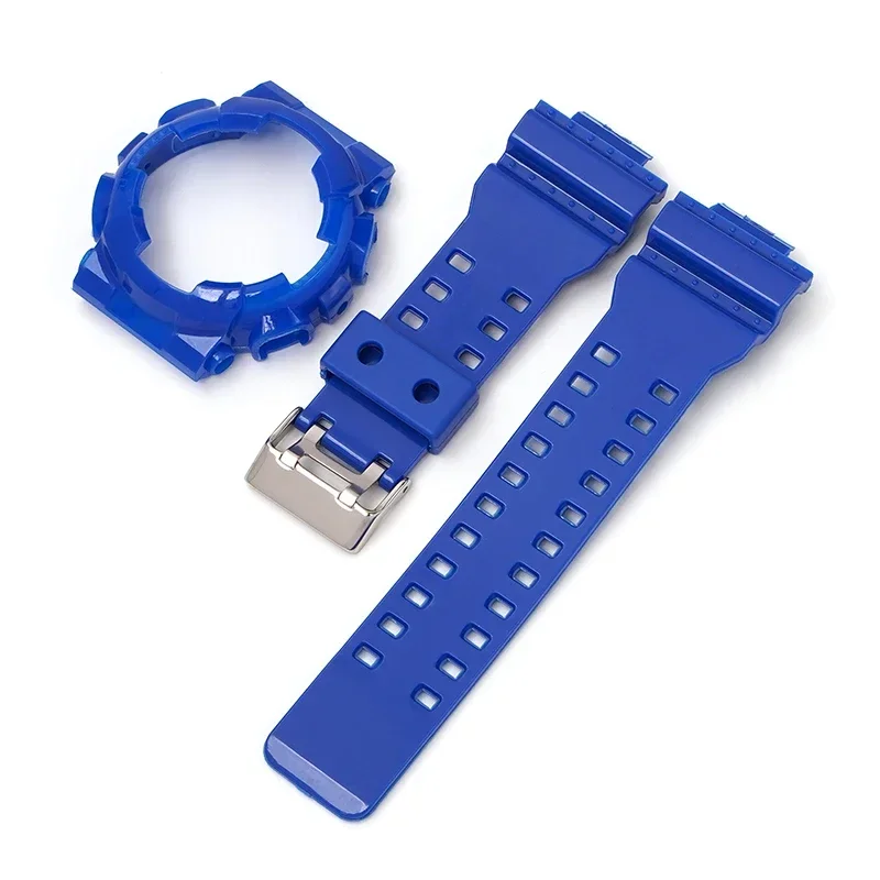Replacement Resin Silicone Bezel Watch Band
