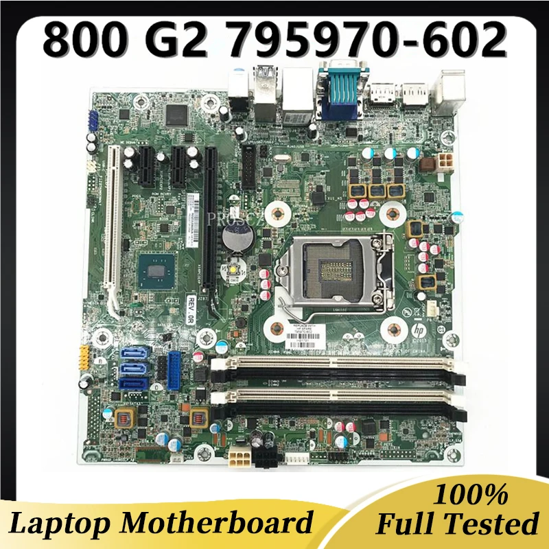 Mainboard 795970002 795970602 795206-002 para hp Elite 800 g2 Sff Desktop Placa-mãe Lga 1151 Ddr4 Q170 100 Funcionando Bem
