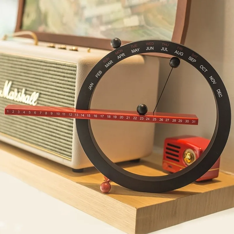 الكرة المغناطيسية للتقويم الدائم، حلية إبداعية لتز...