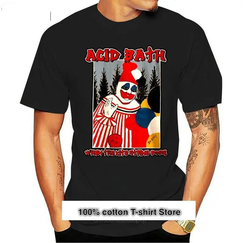 Camiseta de baño de ácido para hombre y mujer, camisa negra con estampado de la cometa, a la moda, 2024