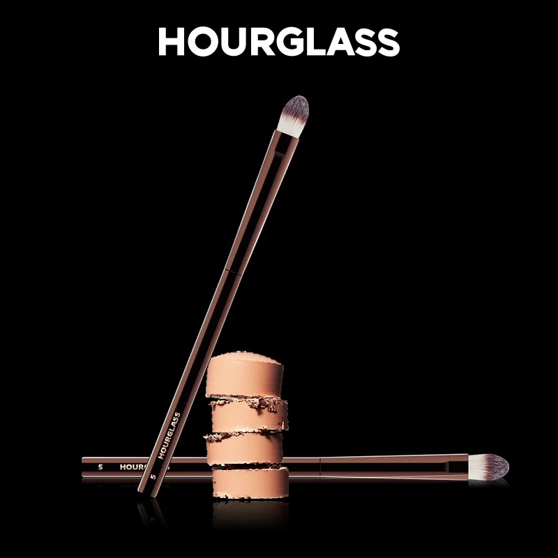 Hourglass Makeup Brush-No.5 Small Concealer Brush Soft and Skin-friendly Fiber Hair Cover up Flaws Fashion Design Face Brush makeup brush set,makeup brush