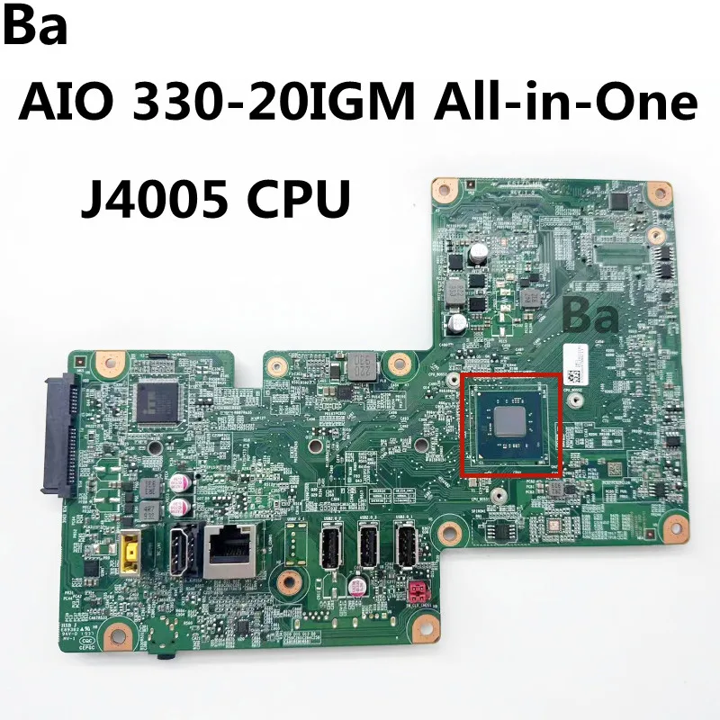 

Материнская плата все-в-одном для компьютера Lenovo AIO 330-20IGM J4005 CPU 100% тест