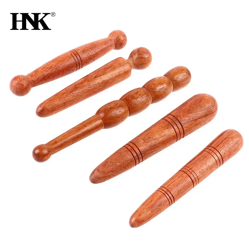1pcsWoodenSpaMuscleRollerStickCelluliteBlasterDeepTissue