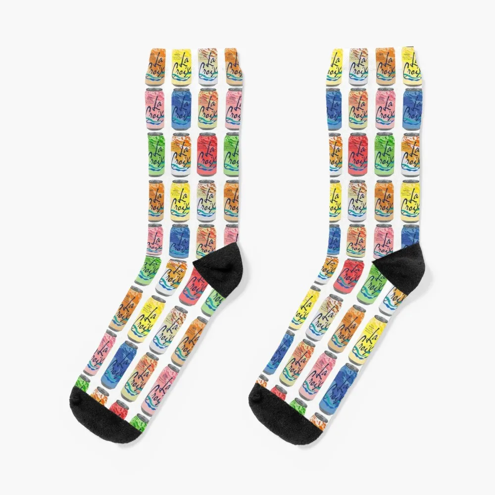 

La croix pattern Socks with print cool Socks Female Men's