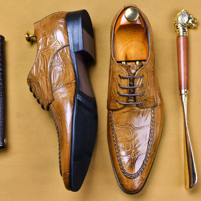 

Броги мужские классические, оксфорды, официальные туфли, лучший дизайн, оригинальная модная обувь ручной работы из натуральной кожи, черные коричневые