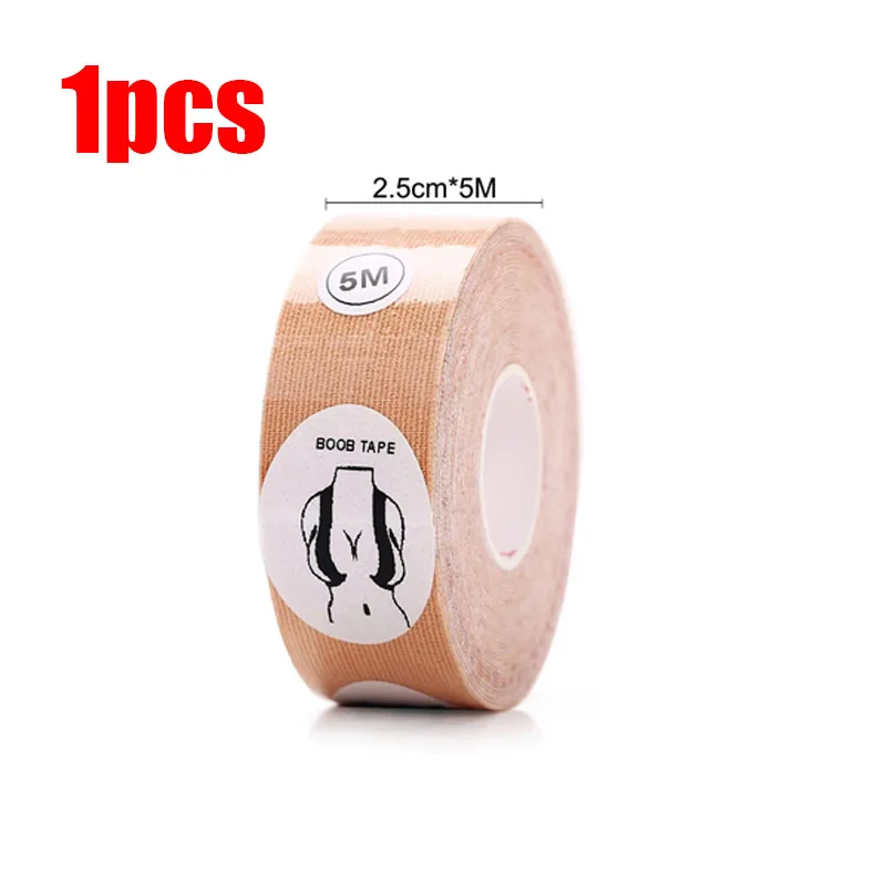 1-6pcs Boob Tape Breast Nipple Covers Push Up Bra Invisible Lift Tape Adhesive Bras Intimates Pasties Accessorie Bust Tape Women