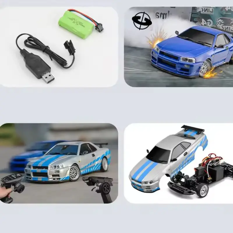 Ldrc 1899 Rtr 1/18 2.4g Rwd Rc ڵ 帮Ʈ Gtr R34 ̷ LED Ʈ, ·ε   ձ ٵ  ̽ , ǰ