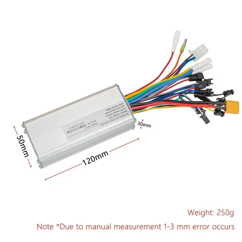 Bicicleta Elettrico Brushless Controller 25A 36V 48V 500W 350W Scooter Elettrico BLDC Controller Per Scooter Accessori Per Biciclette - immagine 3