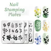 Nail Stamping Plates Stainless Steel Nail Art Image Plate Stamp Template Stencil Tools Stamping Nail Art Manicure Tool 1