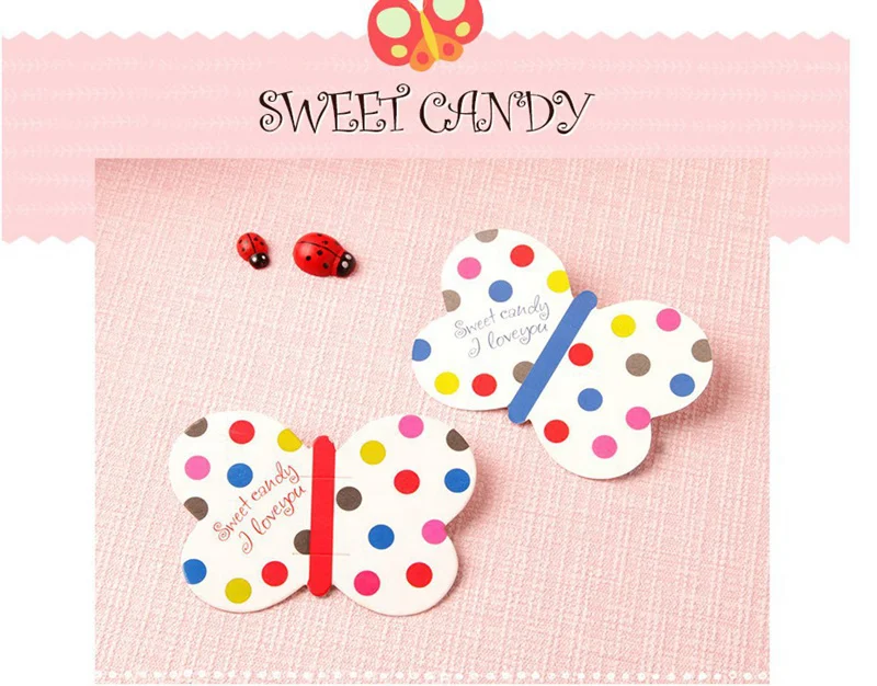 20/50PCS Marienkäfer Schmetterling Biene Lutscher Halter Karten Insekt Süßigkeiten Pakete für Kindertag Geschenk Geburtstag Party Dekoration – Detail 11