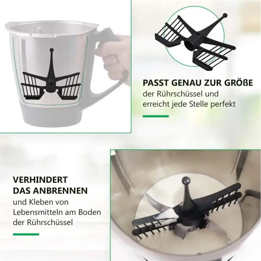 Juice Extractor Butterfly Stirring Rod Scraper Bar for Vorwerk Thermomix TM31 TM5 TM6 Kitchen Juicer Tool Replacement pare Parts