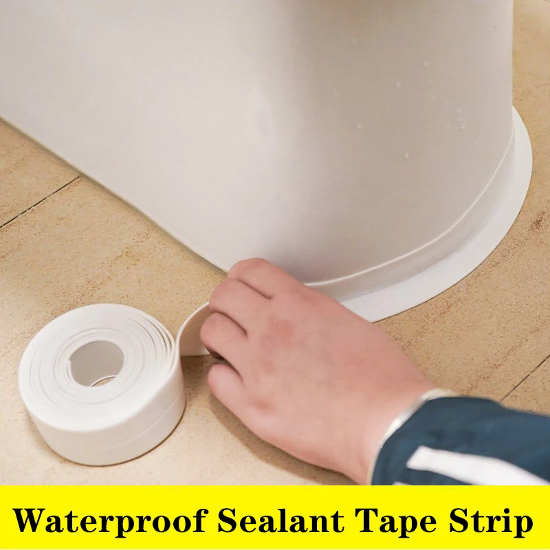 

Bathroom Kitchen Sealing Strips Shower Sink Stove Crack PVC Self Adhesive Bath Sealer Bathtub Corner Waterproof Wall Sticker