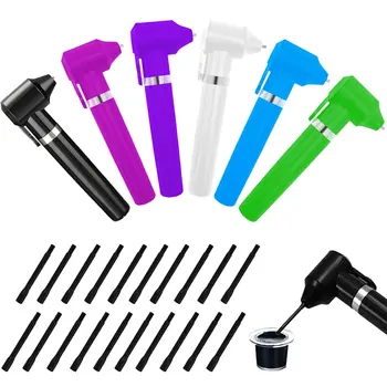 Frullatore elettrico per inchiostro per tatuaggi 1PC Agitatore per pigmenti per miscelatore di inchiostro per tatuaggi con 100 pezzi di bastoncini per pigmenti Accessori per tatuaggi per body art