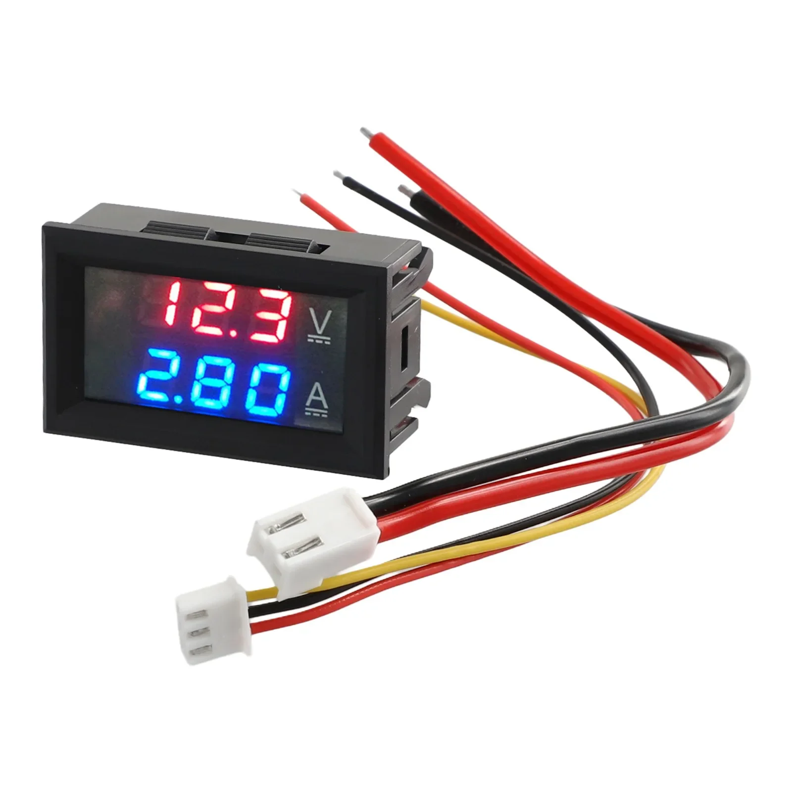 

Dual LED Digital Voltmeter Ammeter DC 0-100V 10A/50A/100A Dual Display Voltage Detector Current Meter Panel Amp Volt Gauge Tool