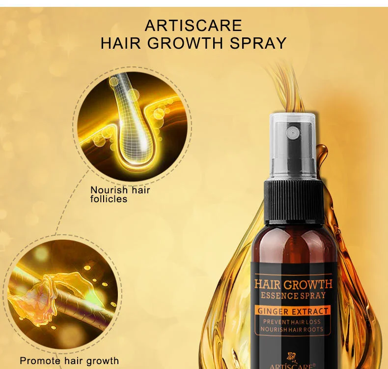 Description Picture 6 of itemARTISCARE Hair Loss Growth Spray Hair Oil Keratin Hair treatment Prevent hair Promote hair growth Nouish the scalp Thick Hair