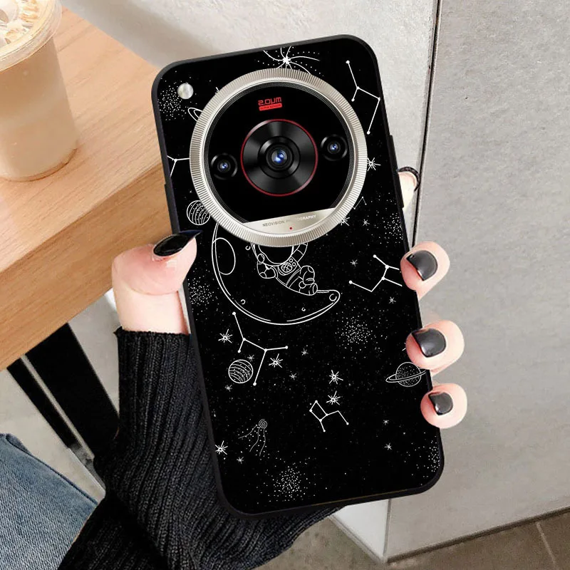 ZTE Nubia Focus 2 Ultra Cool Wolf Lion Silicone Soft TPU Back Cover Case