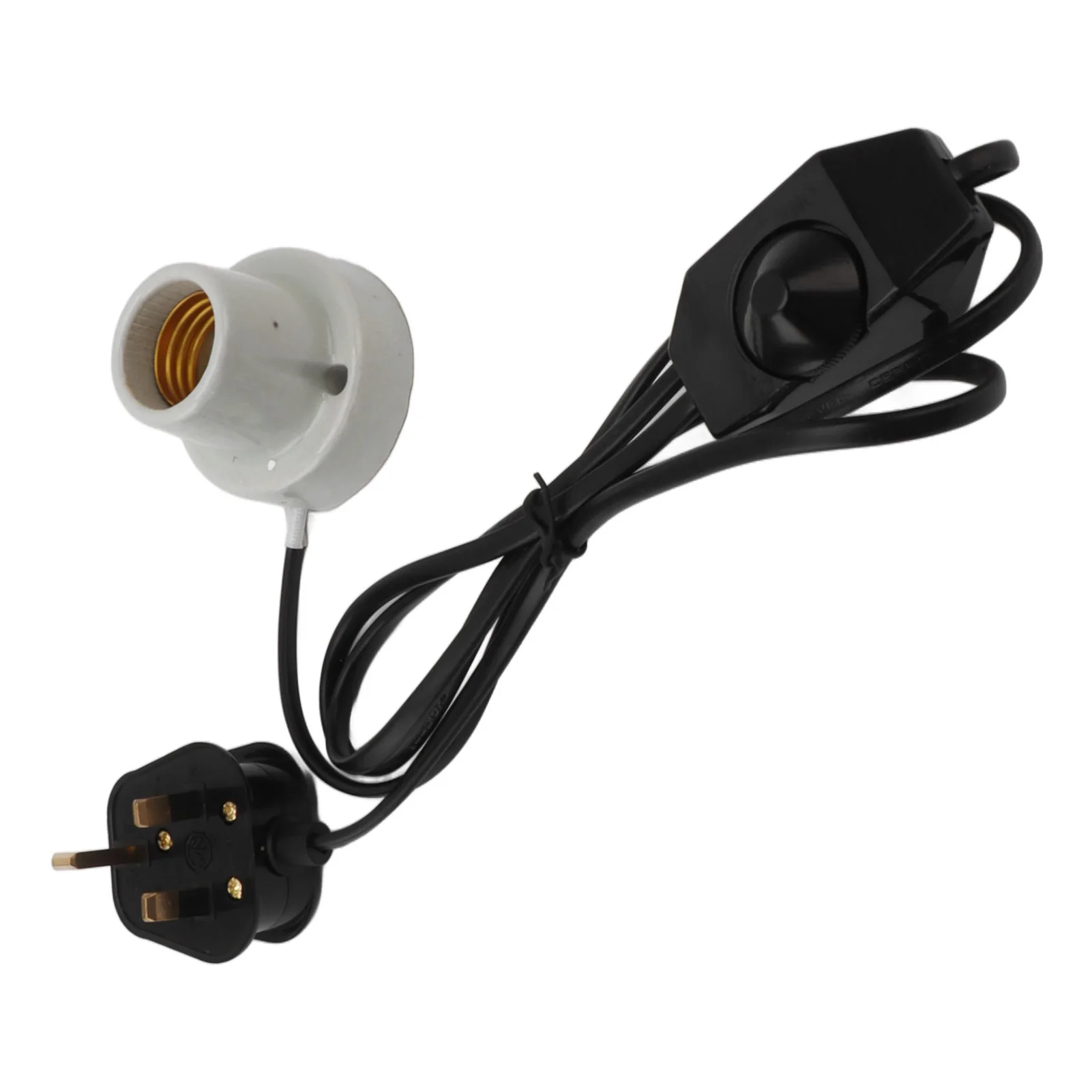 Reptile Ceramic Heat Lamp Holder E27 Socket Safety Thermooptic Switch Reptile Heat Lamp Fixture Holder for Tortoise for Lizard