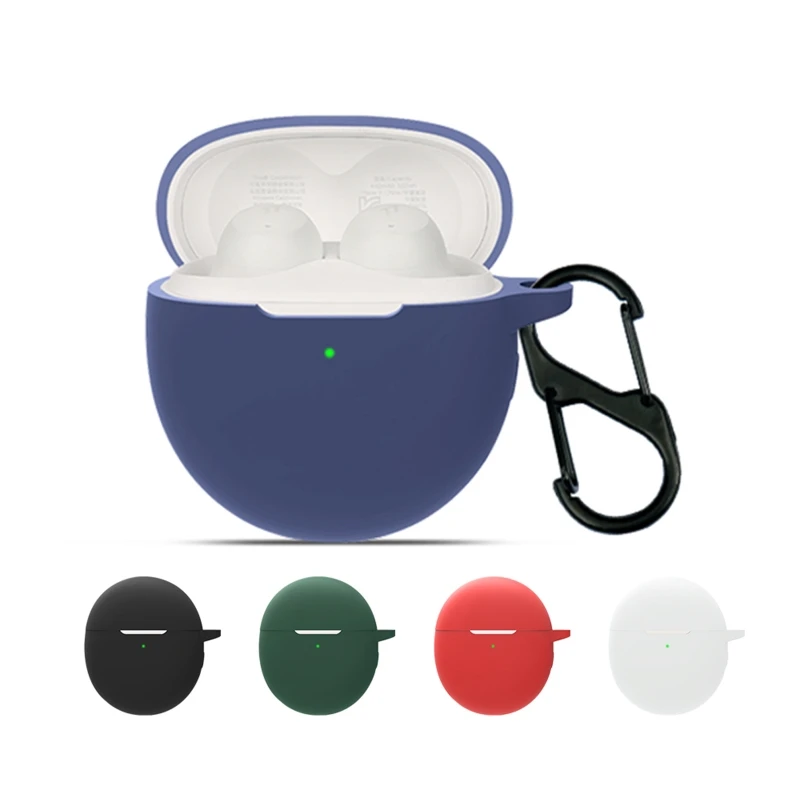 Силиконовый защитный чехол, чехол для наушников с защитой от падения, беспроводные наушники, защитный чехол для 1MORE ComfoBuds