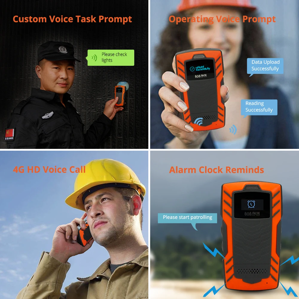 JWM Security Guard, Voice Call Patrol System, Real Time Transmission with Free Cloud Software