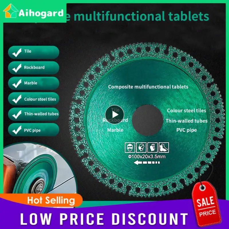 

Композитные многофункциональные режущие лезвия 100 мм, зеркальные керамические лезвия для гранита, фарфоровой плитки, лезвия для пилы