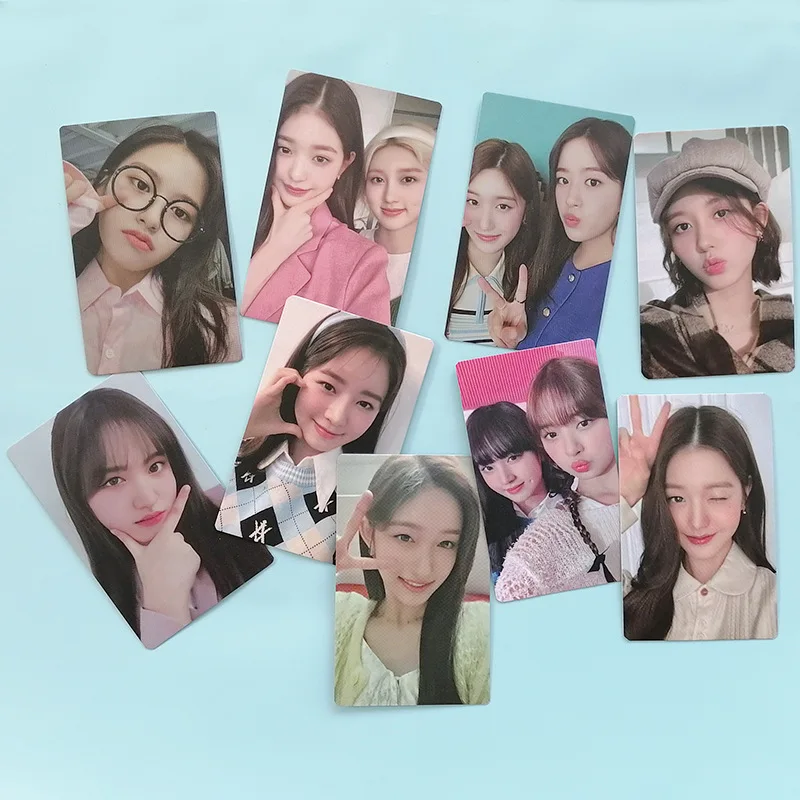 

9pcs/set KPOP IVE RBT Activity Live Photo Cards Self Portrait Collection Cards LOMO Card for Fans Gifts Set